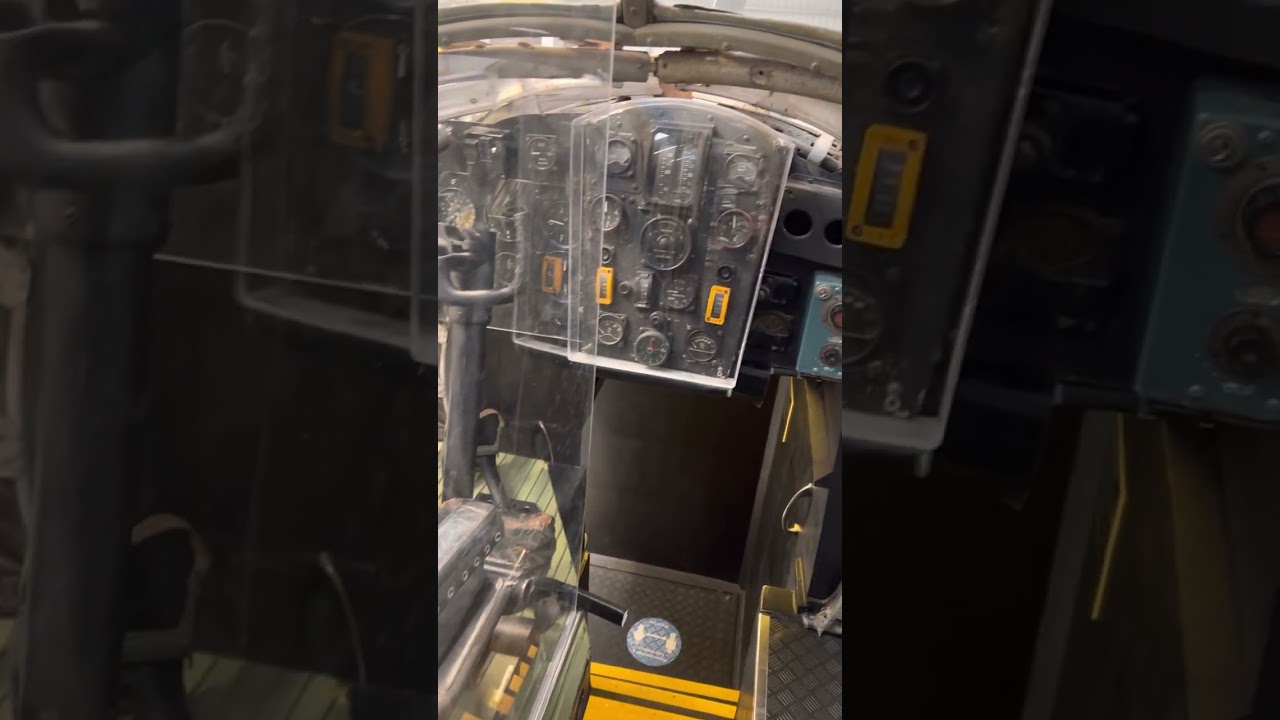 Brooklands museum (inside a vickers wellington bomber ) video 5