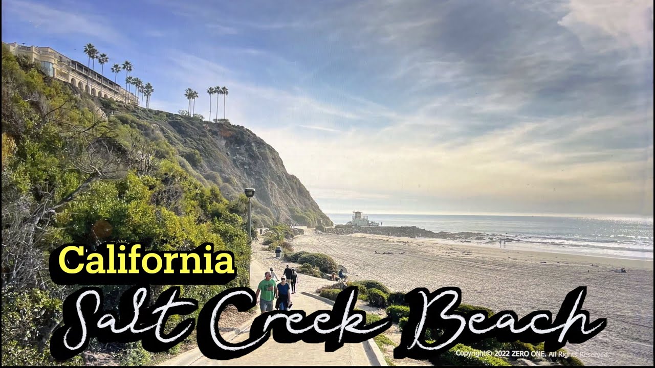 Dana Point 'Salt Creek Beach Park' Walking Tour 🇺🇸 California, USA. Orange County Travel, [4K HDR]