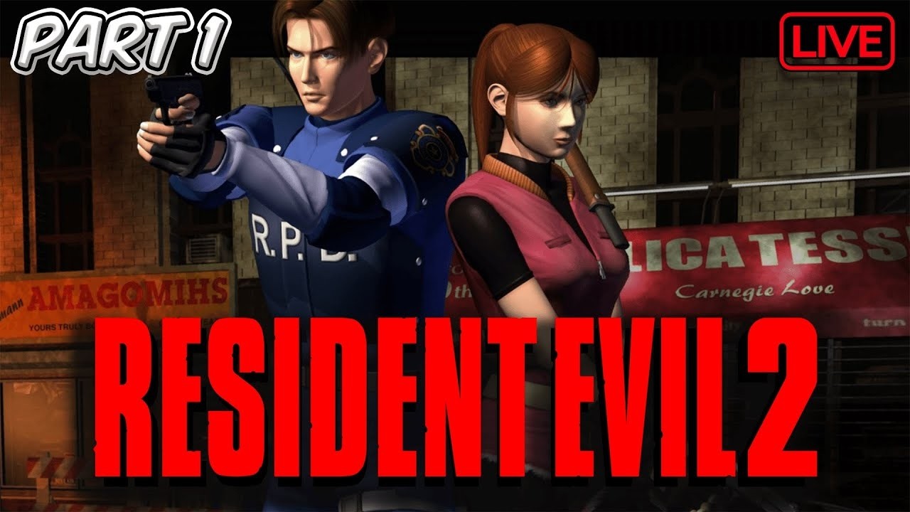Road To Requiem | RESIDENT EVIL 2 | 1998 | CLAIRE A Playthrough | Live Stream