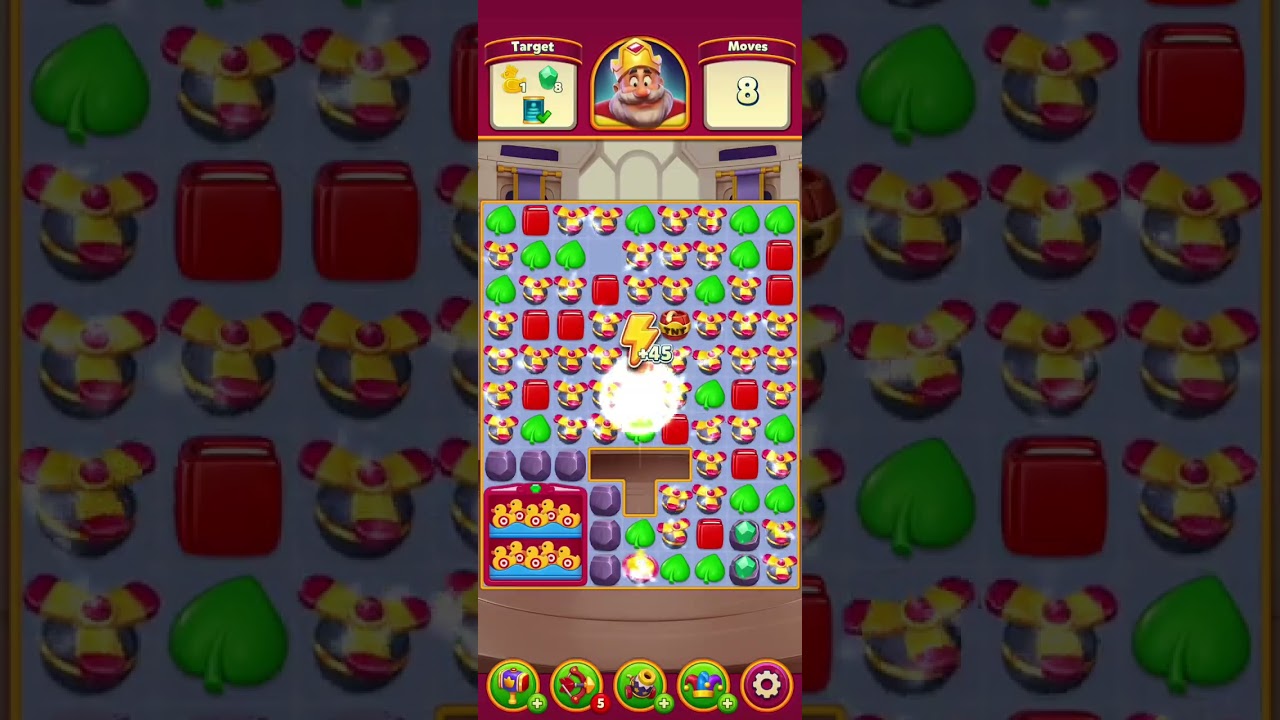 Royal match league 12 Round Levels 120 --- 129 Balloon rise
