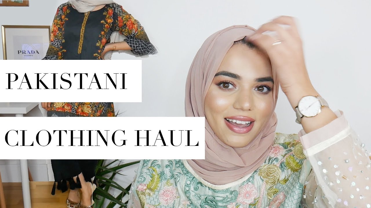 HUGE PAKISTANI CLOTHING HAUL! WHAT I BOUGHT FROM PAKISTAN