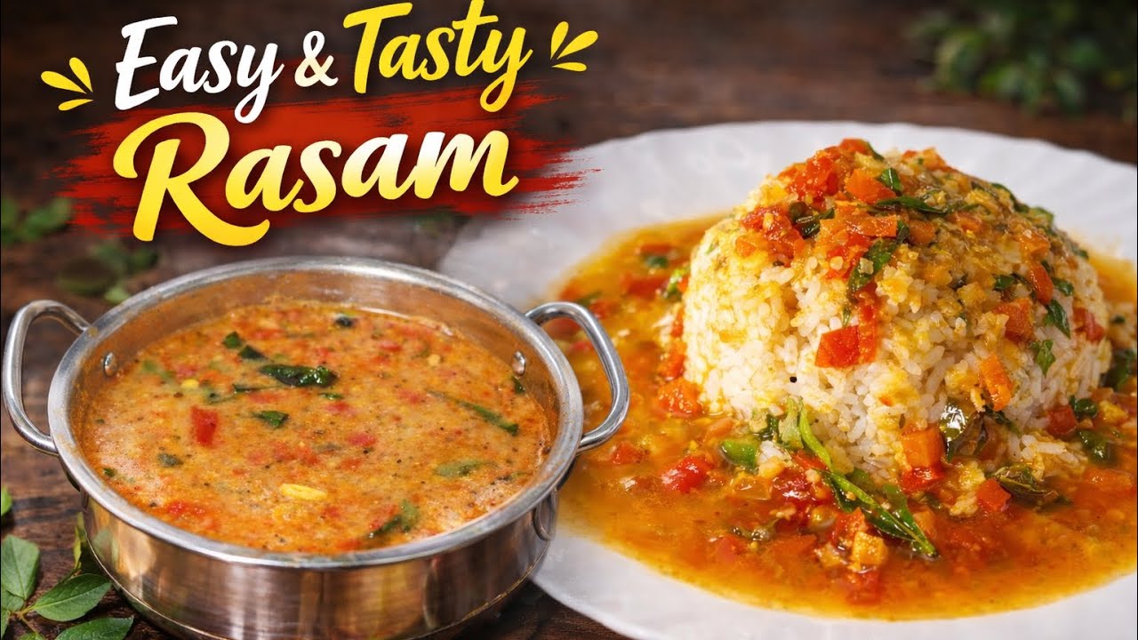 Easy & Tasty Rasam Recipe | South Indian Style Rasam 