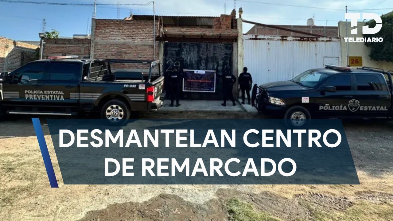 Policía de Jalisco desmantela centro de remarcado de vehículos en Tonalá