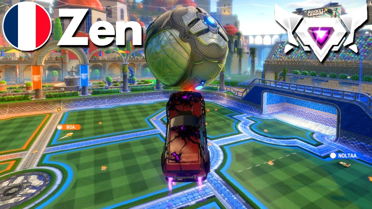 ZEN FANTASTIC Rocket League Gameplay (SSL 2v2)
