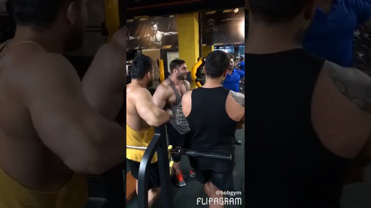 Şampiyonlarla sırt antremanı