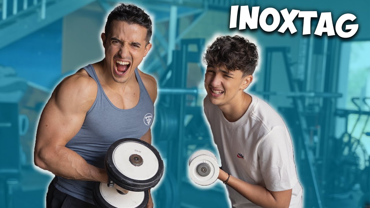 JE D&Eacute;FIE INOXTAG &Agrave; LA SALLE DE SPORT ! (il souffre)