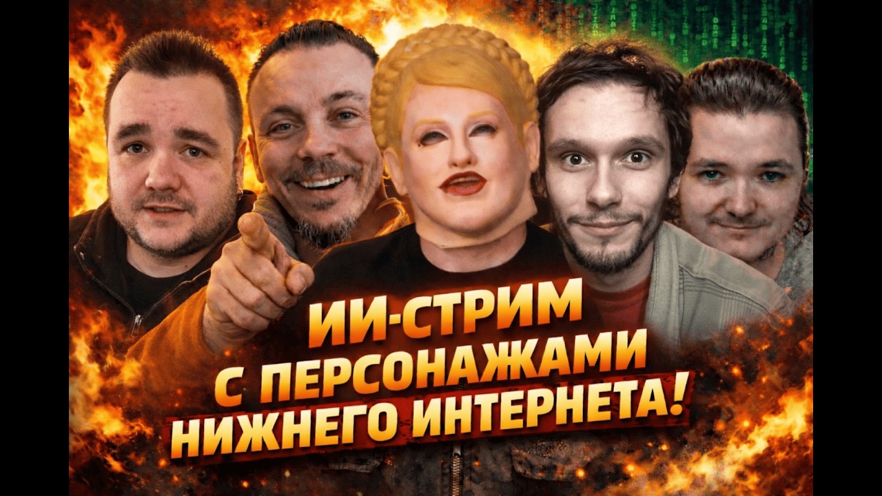 ИИ-СТРИМ НИЖНИЙ ИНТЕРНЕТ | ДОН СИМОН, ВЛАД САВЕЛЬЕВ, МАРГИНАЛ, ТОЛЯН, AUDIO RW, ХИККАН, ВАНОМАС
