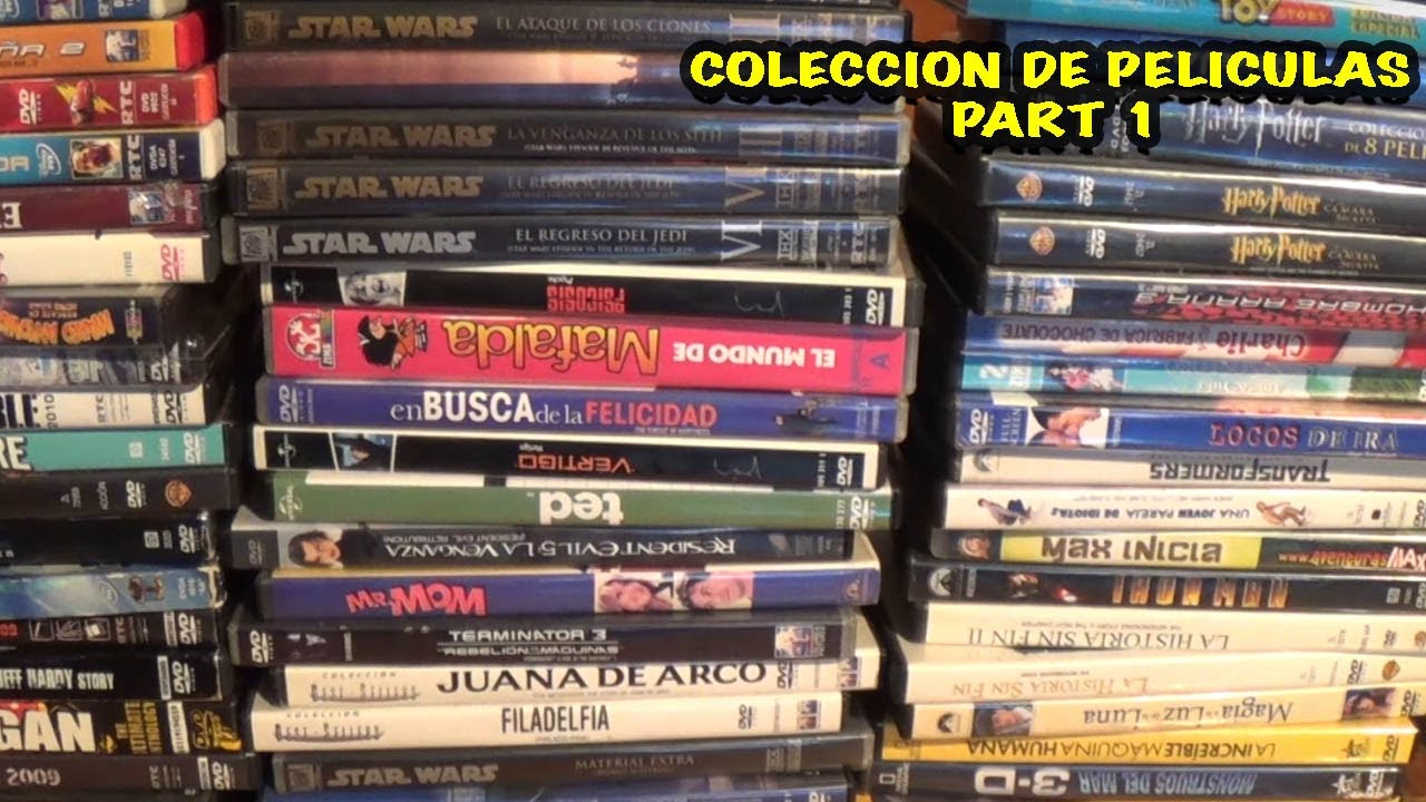 TE MUESTRO MI COLECCIÓN DE PELÍCULAS | DVD BLU-RAY TODAS SON DEL TIANGUIS Part1