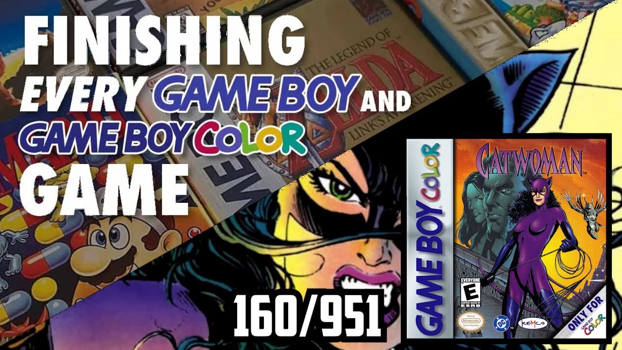 Прохождение ВСЕХ игр GB/GBC - Женщина-кошка (160/951)