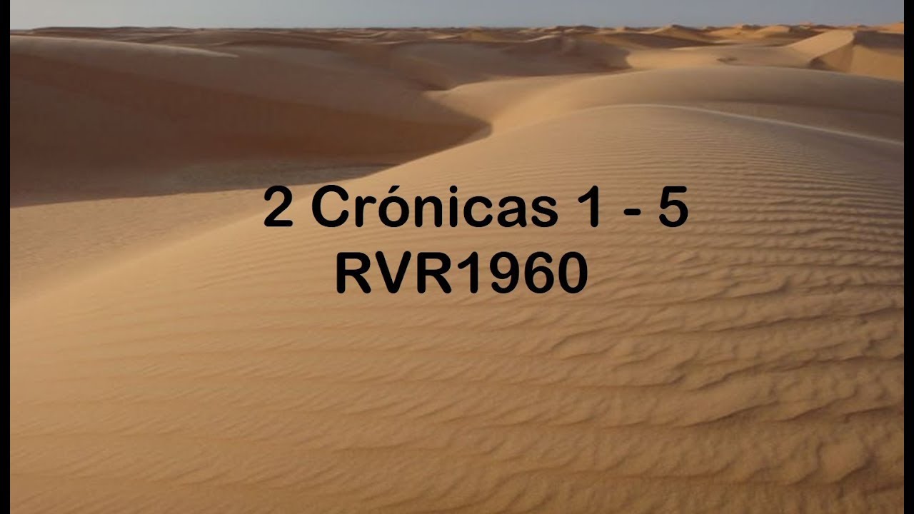 La Biblia en un año/2 Crónicas 1 - 5 (Audio, Letra) Día 111