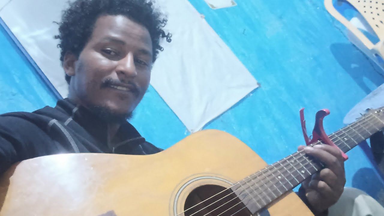 playing guitar
