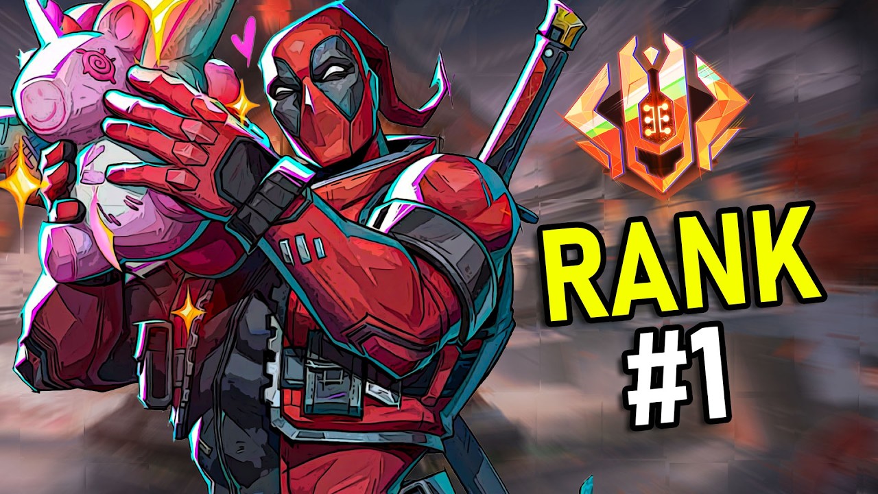 Дэдпул (Авангард) — Багровый Клоун, 1-е место в мире | Геймплей Marvel Rivals от первого лица