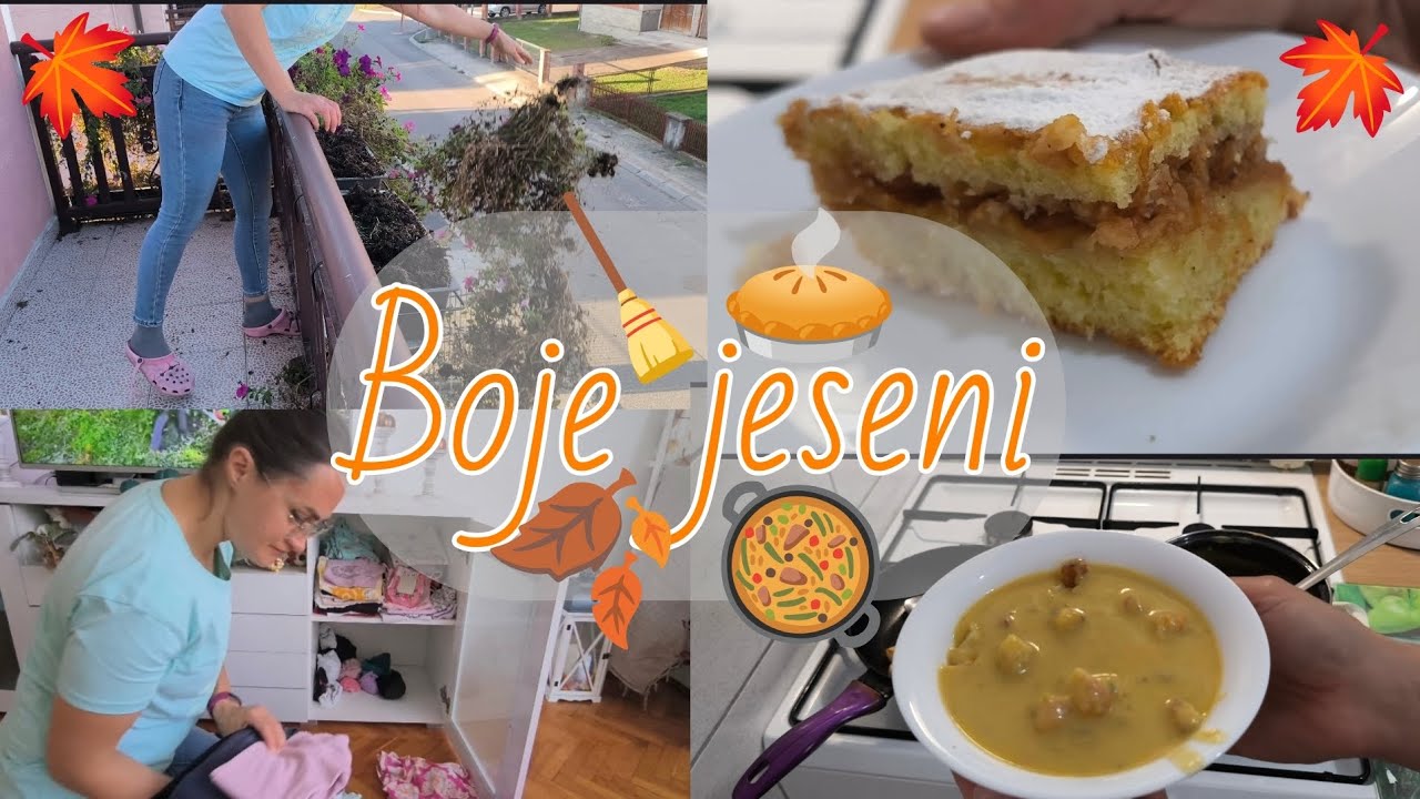 🥘🧹Malo kuvam, malo čistim | Autumn vlog