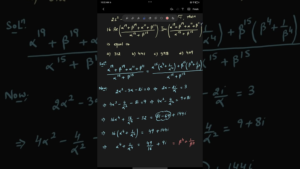 Complex Numbers IIT-JEE Main 2026: quadratic bhi bol sakte ho 🧐 #