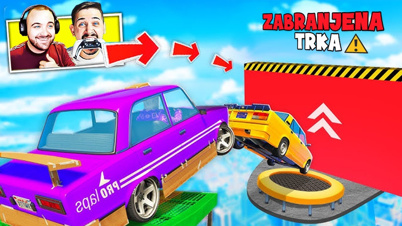 IMPE I JA IGRAMO ZABRANJENU NOVU TRKU U GTA 5 !!  *OPASNA SVAĐA*