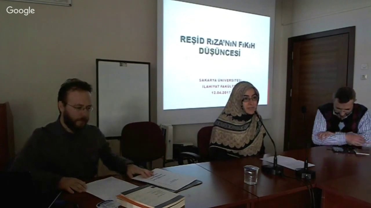 Reşit Rıza'nın Fıkıh Düşüncesi, Yrd. Doç. Dr.Özgür Kavak