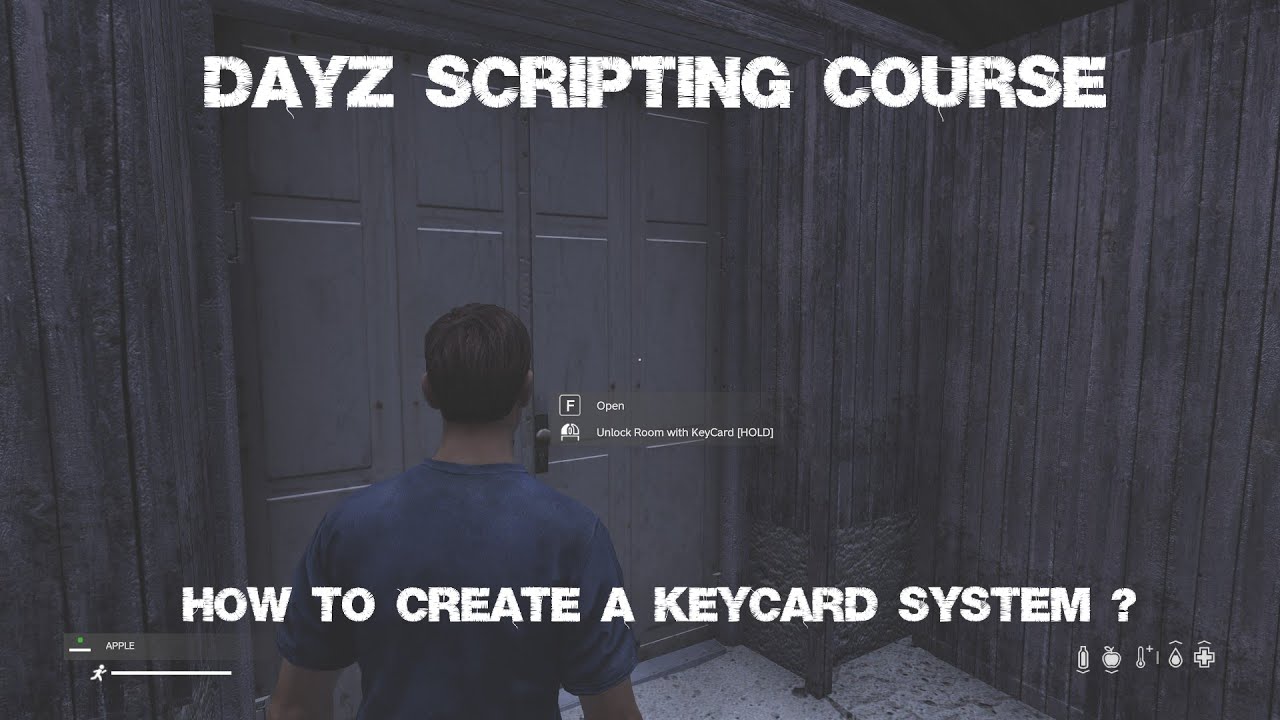DayZ Scripting Course - How to create a keycard system in DayZ ? (Preview)