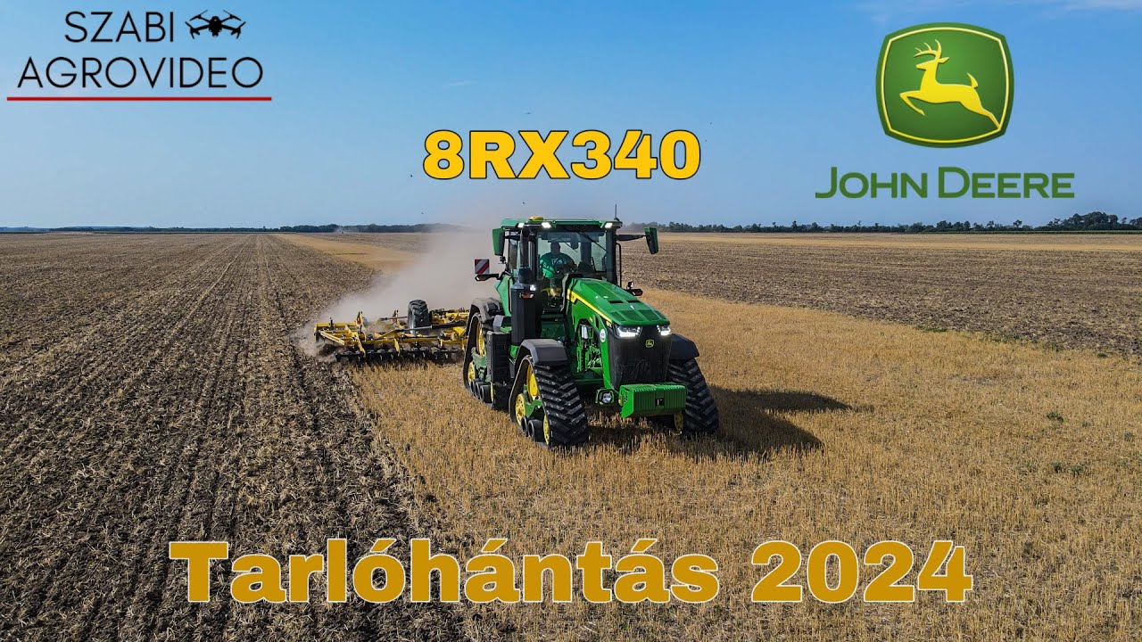 Tarlóhántás 2024 | John Deere Traktorokkal | Dialing