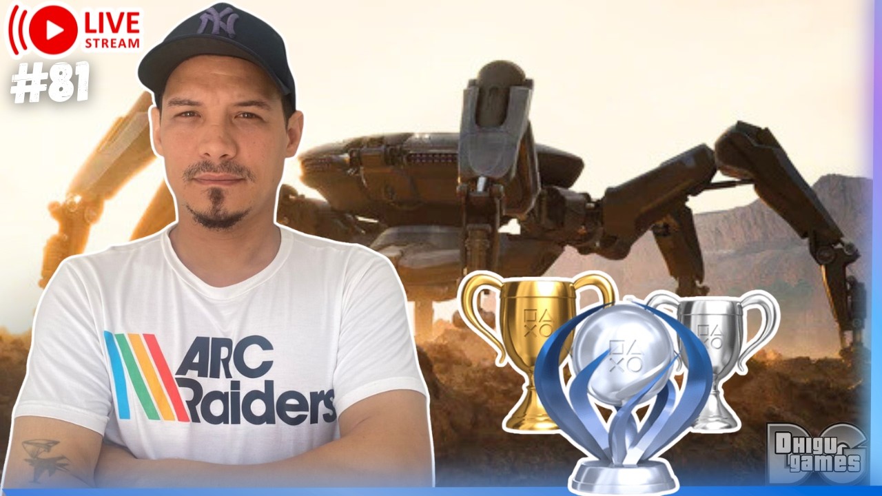 ARC Raiders PS5  - A Platina Vem Hoje. Faltam 3 Troféus!