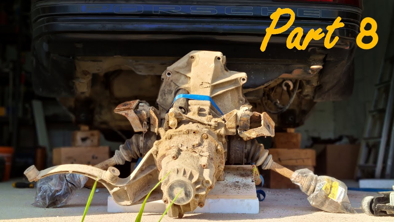 Transaxle Removal // 1985 Porsche 924 Restoration Project // Part 8