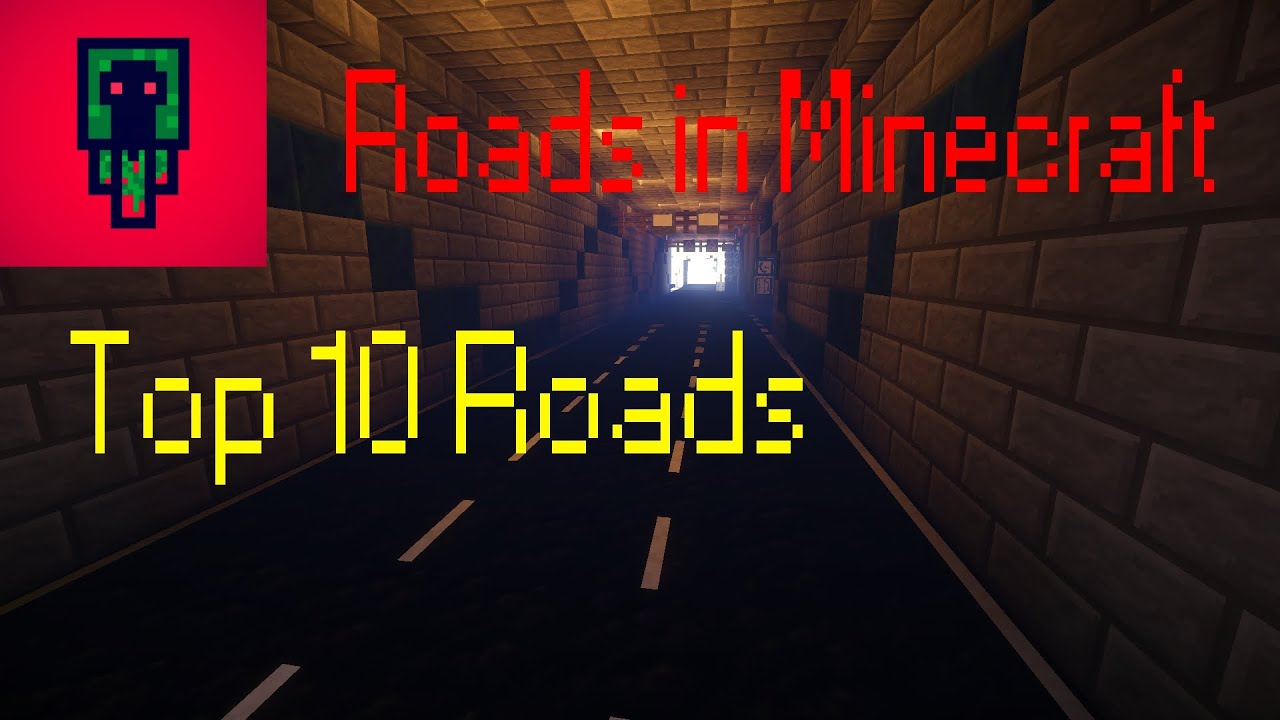 Minecraft Top 10 Roads: Tunnel [Full-HD]