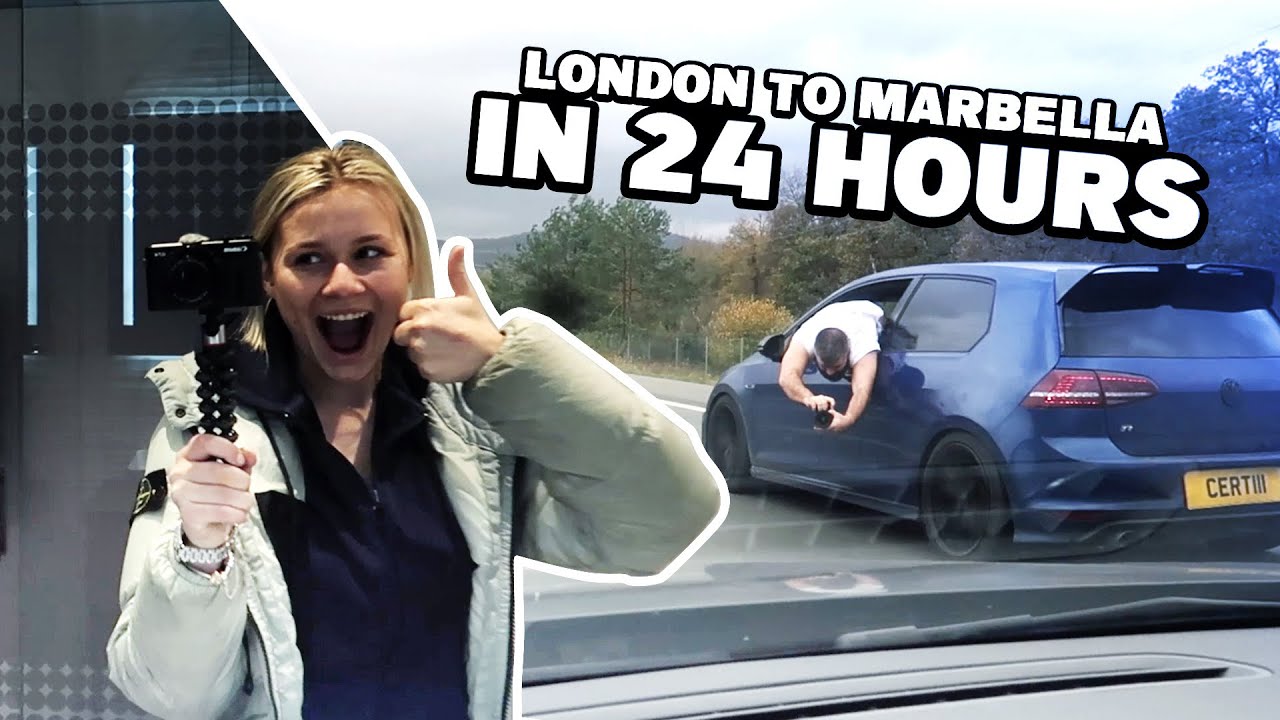 DRIVING FROM LONDON TO MARBELLA IN 24 HOURS!!