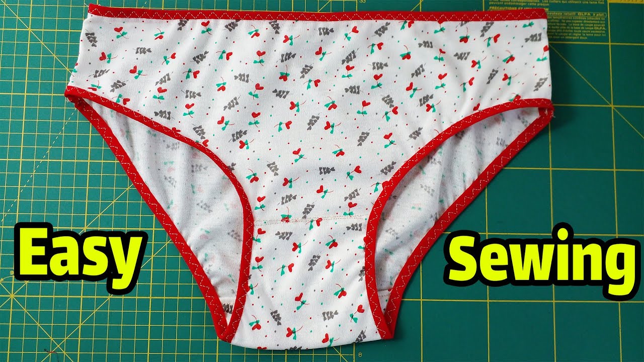 Save Money & Sew Your Own Underwear 👙💰 Super Easy