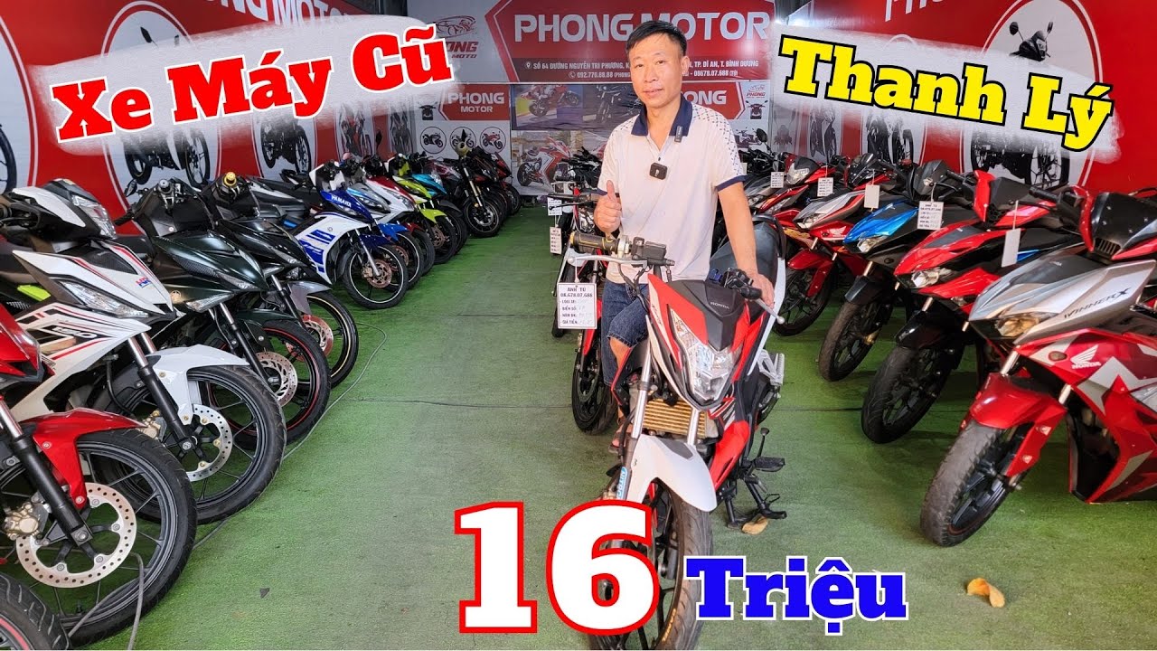 Thanh Lý Xe Máy Cũ Giá Rẻ ,Satria , Raider , Sonic , Winer V1 , Winner X
