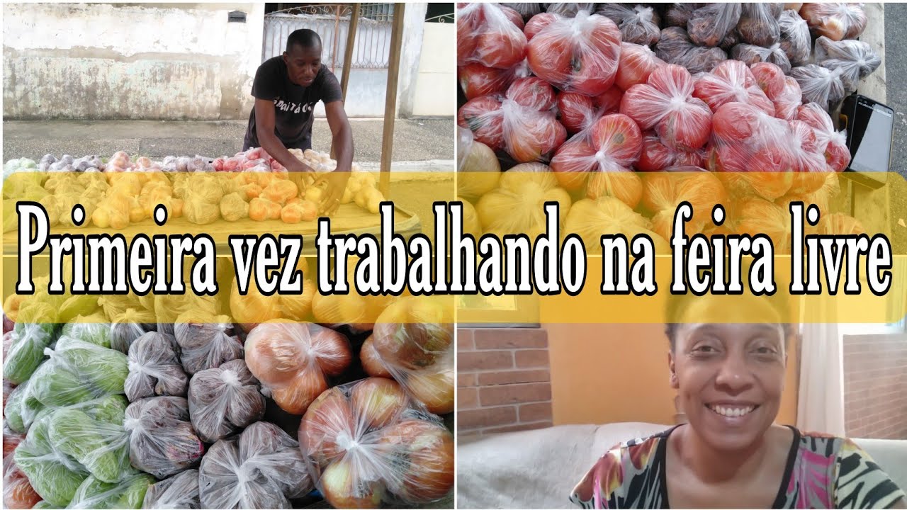 Foi a nossa primeira vez + Como foi pra conseguir trabalhar na feira livre / Andréa Rosa