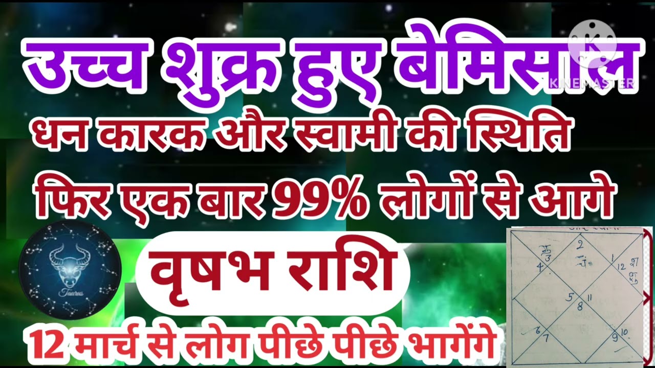 वृषभ राशि 12 मार्च शुक्र उच्च धन कारक बेमिसाल लोग पीछे पीछे भागेंगे 💎 #jyotish #astrology 