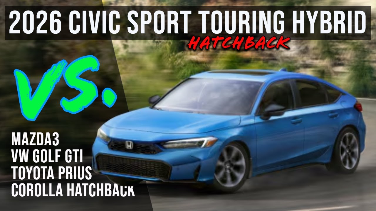 Обзор Honda Civic Hatchback Sport Touring Hybrid 2026 года