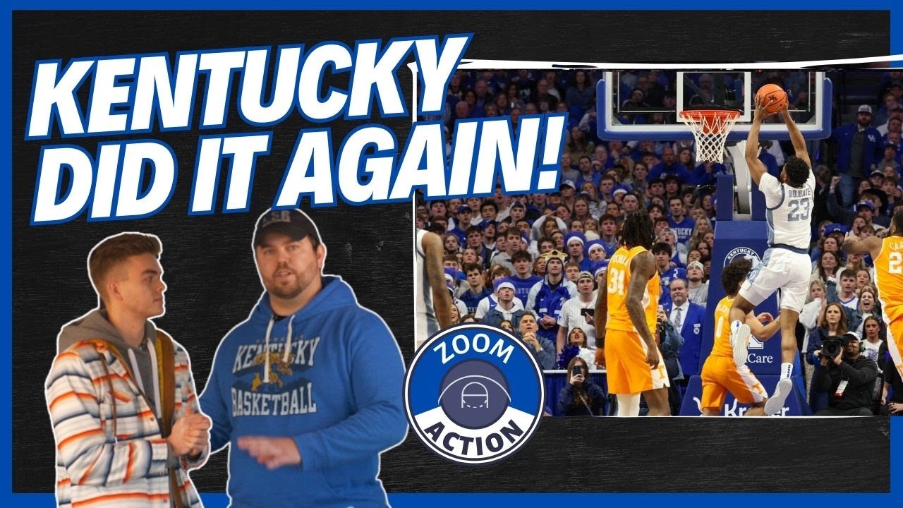 Breaking Down the Film From ANOTHER Kentucky Comeback Win Over Tennessee | Zoom Action