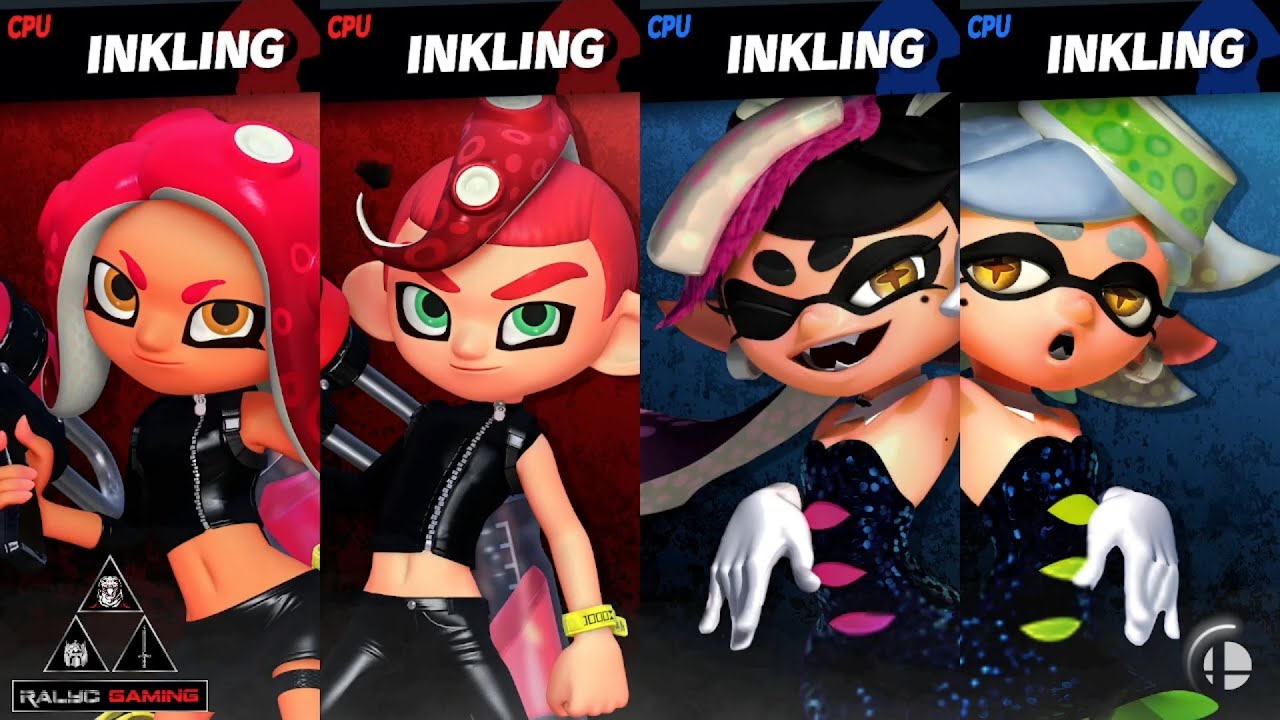 Smash Mods Ultimate:  Octolings vs Squid Sisters
