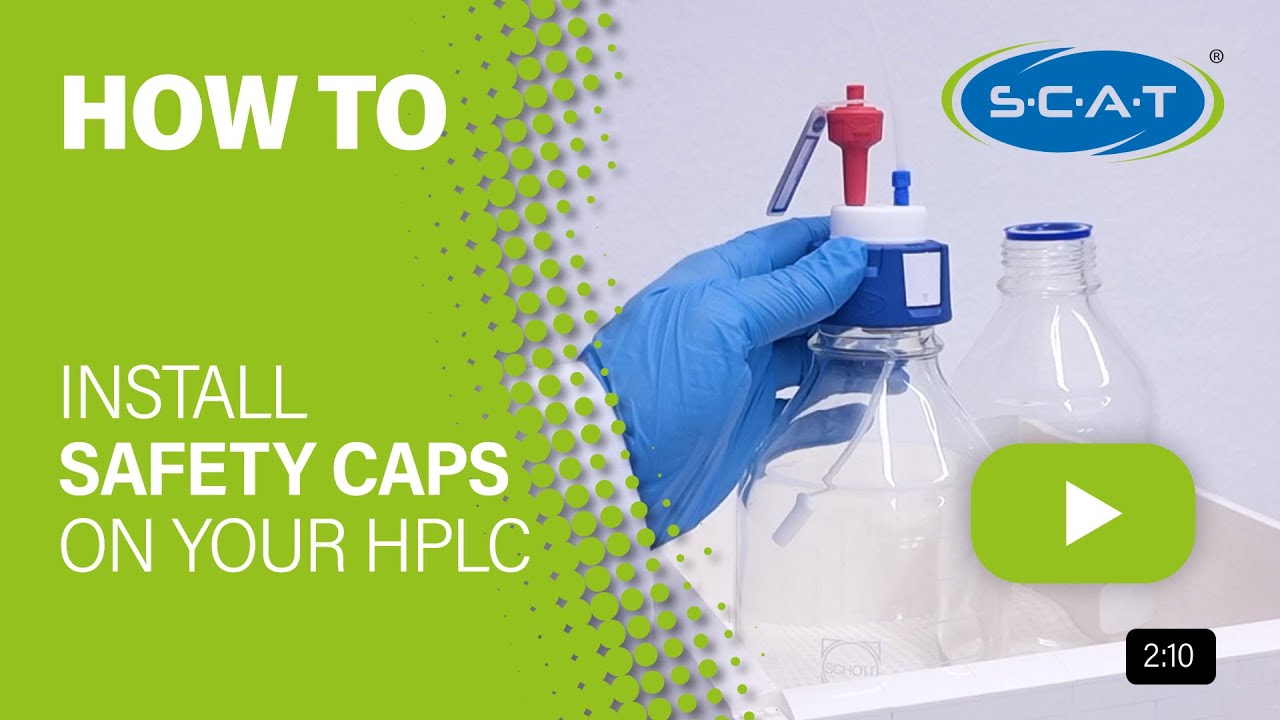 HOW TO: Install Safety Caps on your HPLC