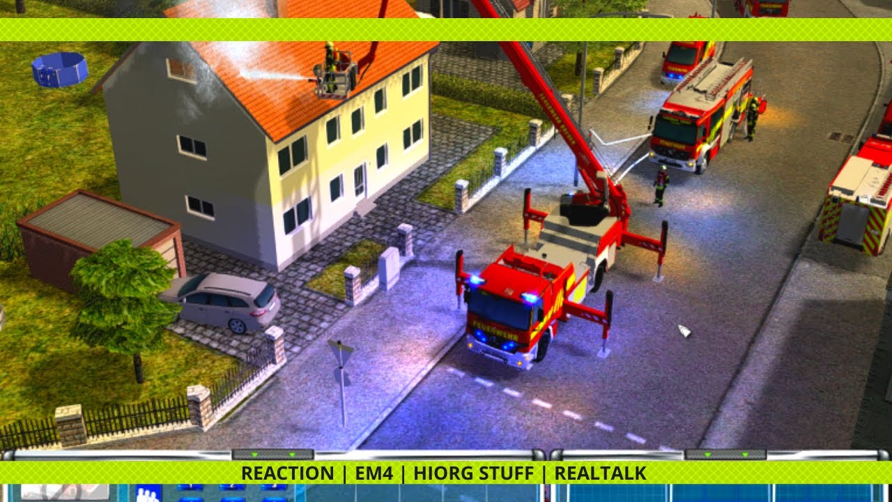 Teleskopmast bei Gro&szlig;brand im Einsatz | Breuen Mod inkl. Abst&uuml;rze