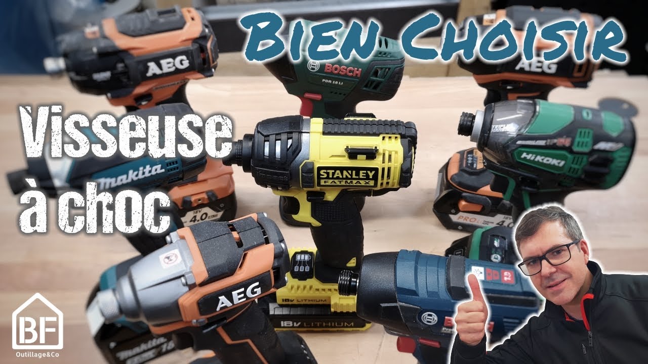 Comment choisir une visseuse à choc ?