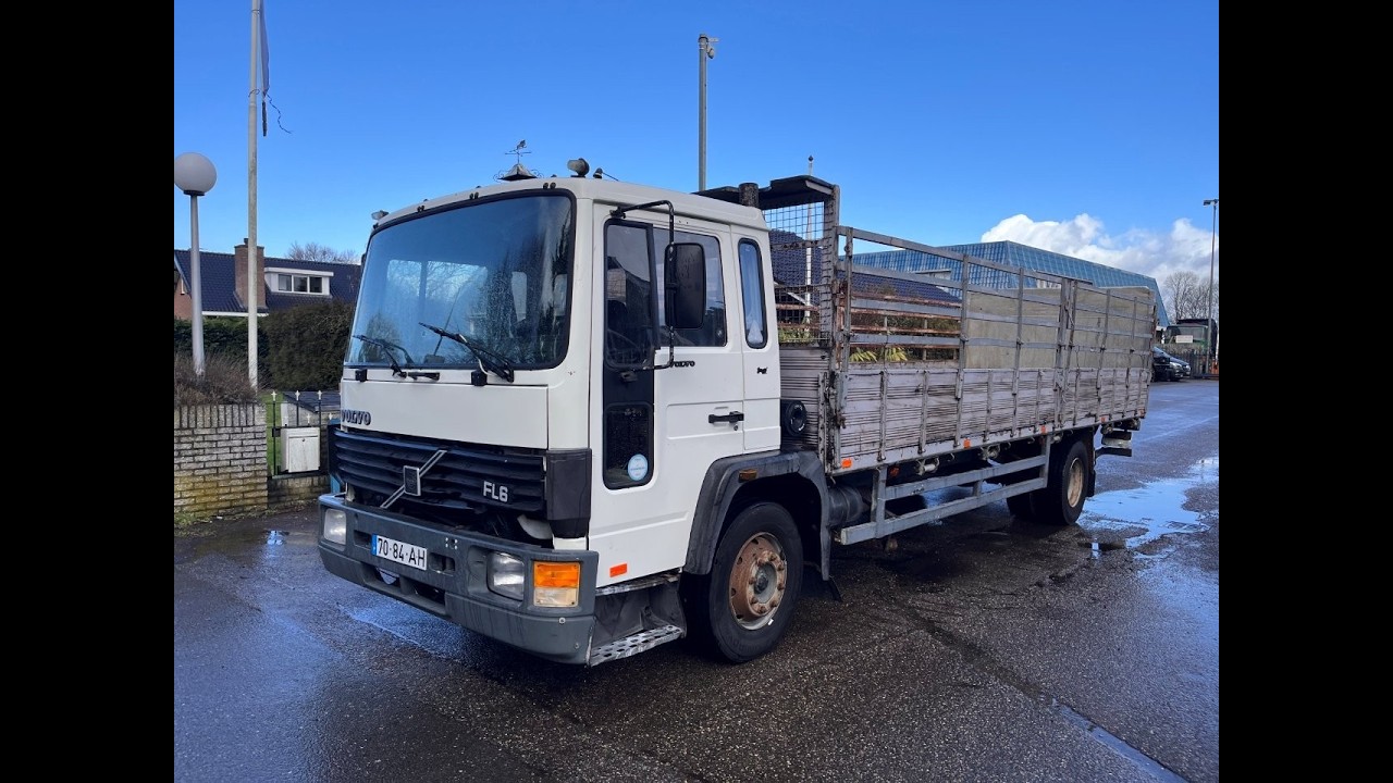 Volvo FL6 14 4x2 FULL STEEL SPRING !!! MANUAL GEARBOX !!! MECHANIC FUEL PUMP !!!