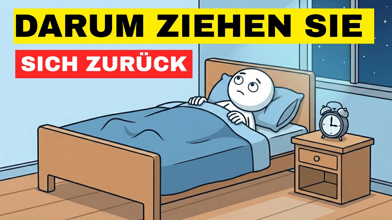 Das Gehirn von Menschen, die sich zur&uuml;ckziehen, funktioniert anders (Beweise)