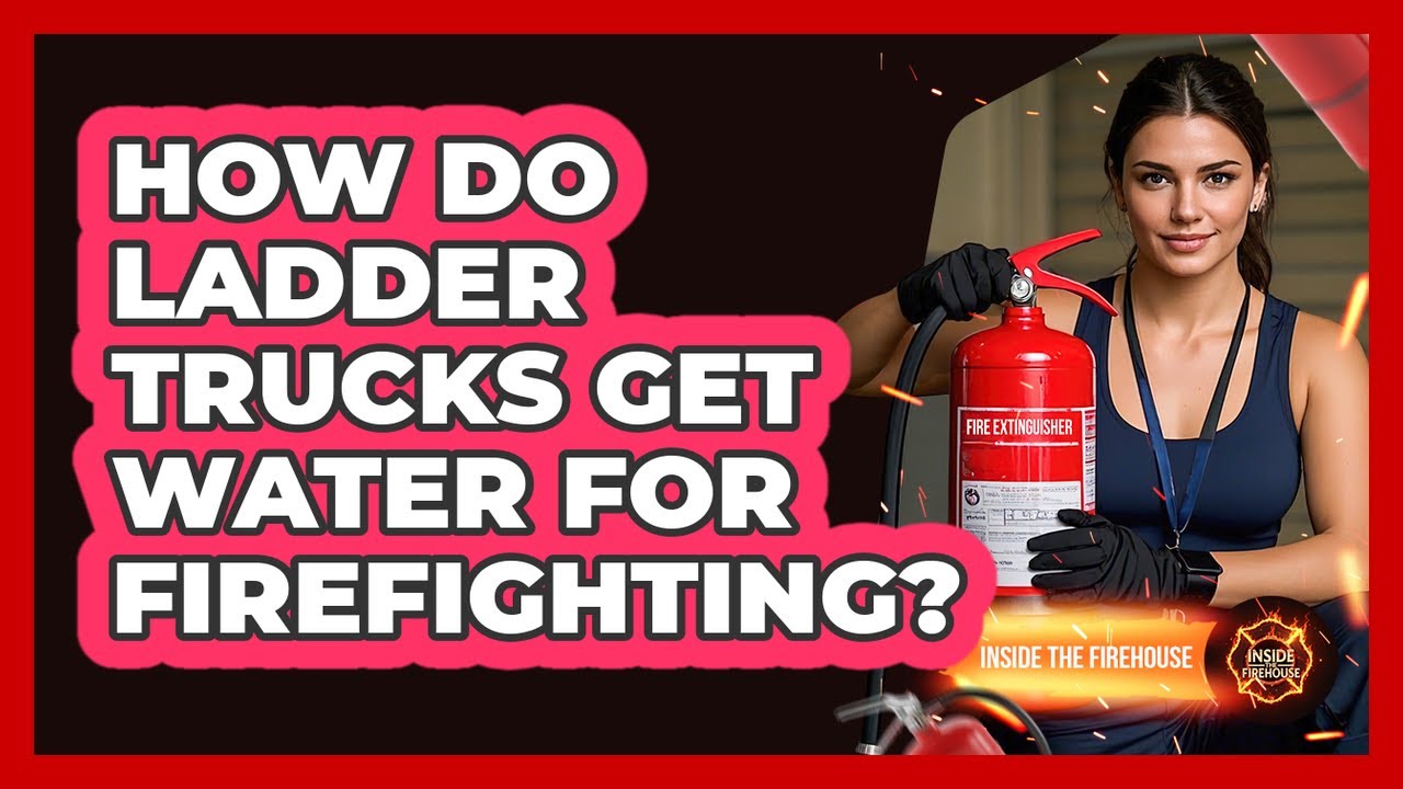 How Do Ladder Trucks Get Water For Firefighting? - Inside the Firehouse