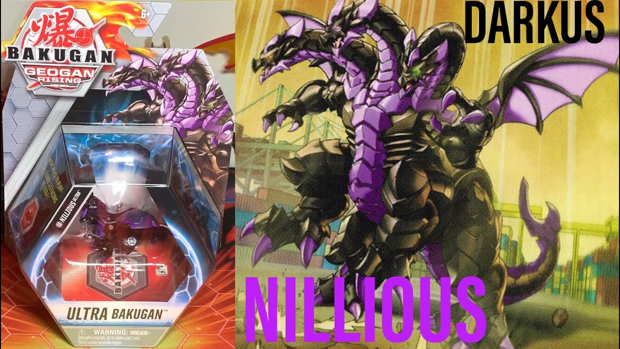 Darkus Nillious Ultra Unboxing | Bakugan: Geogan Rising