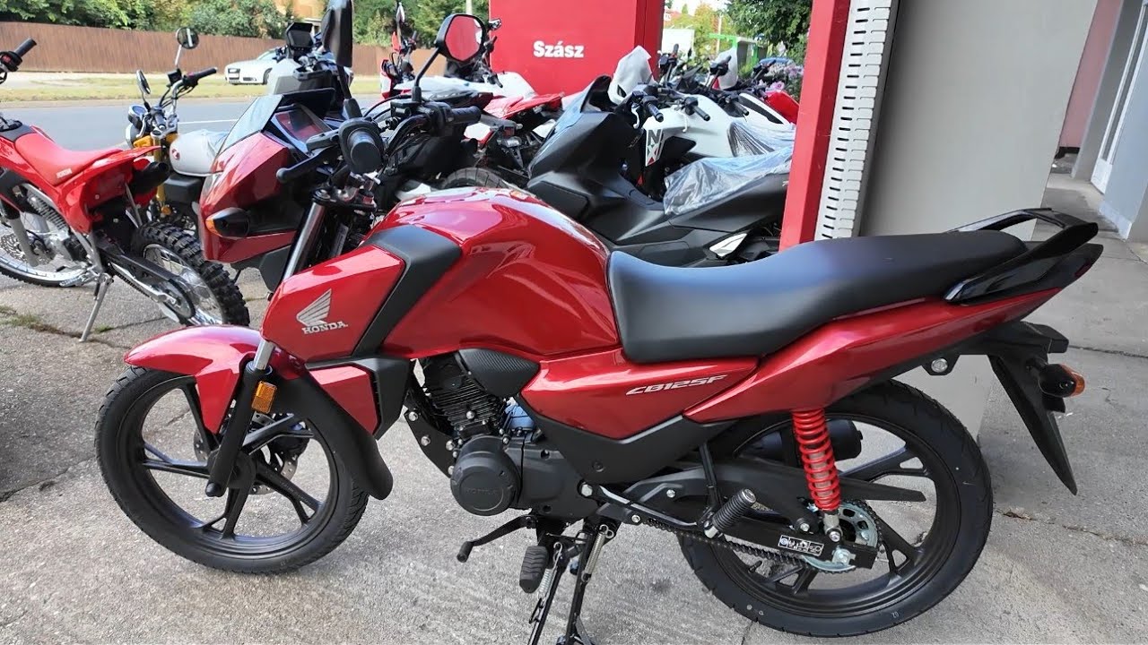 Honda CB125F (2026) bemutató