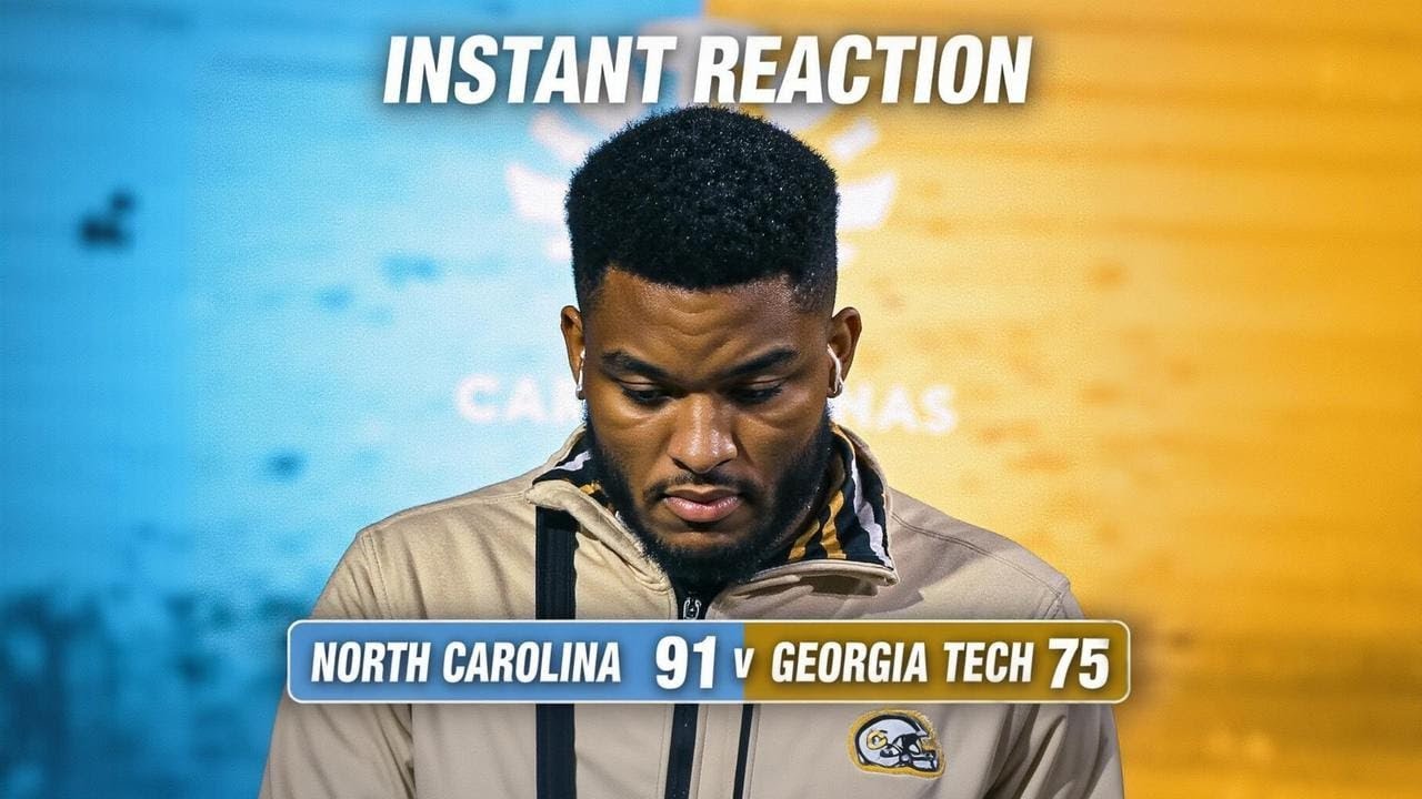 Georgia Tech Suffers 3rd Consecutive Loss After Falling To No.16 North Carolina 