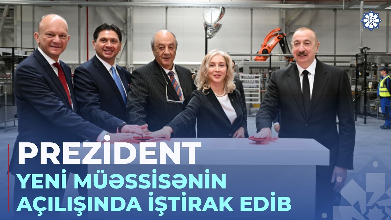“Azerbaijan Coca-Cola Bottlers” MMC-nin İsmayıllıda yeni istehsal müəssisəsi açılıb