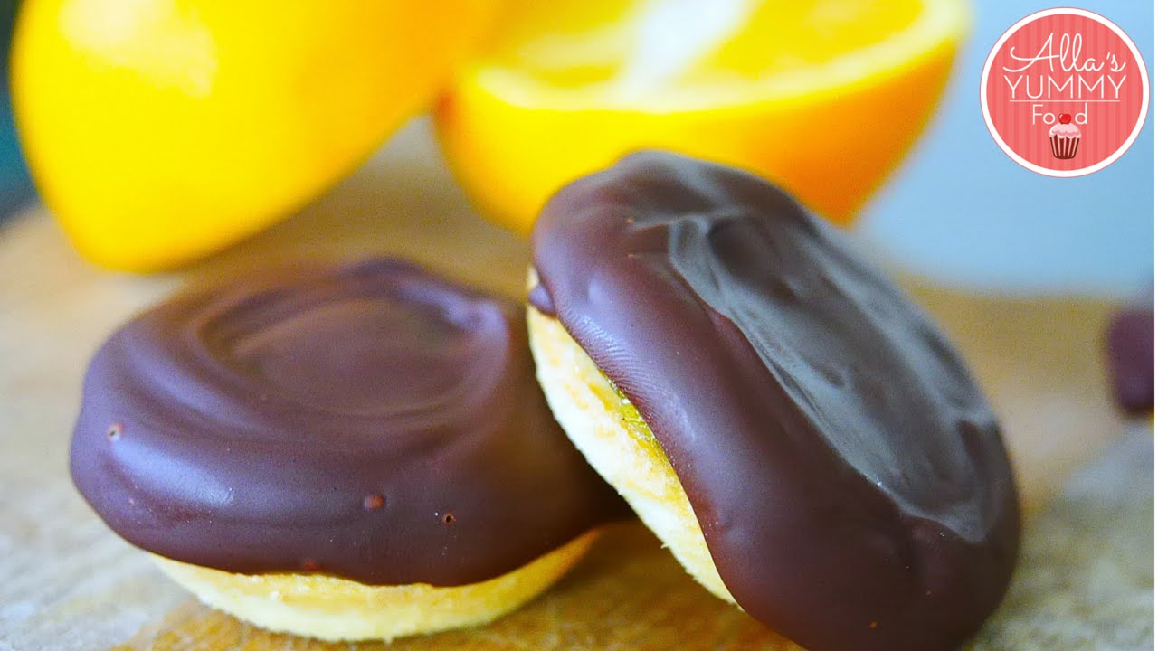 Jaffa Cake Recipe | Шоколадно-апельсиновое печенье