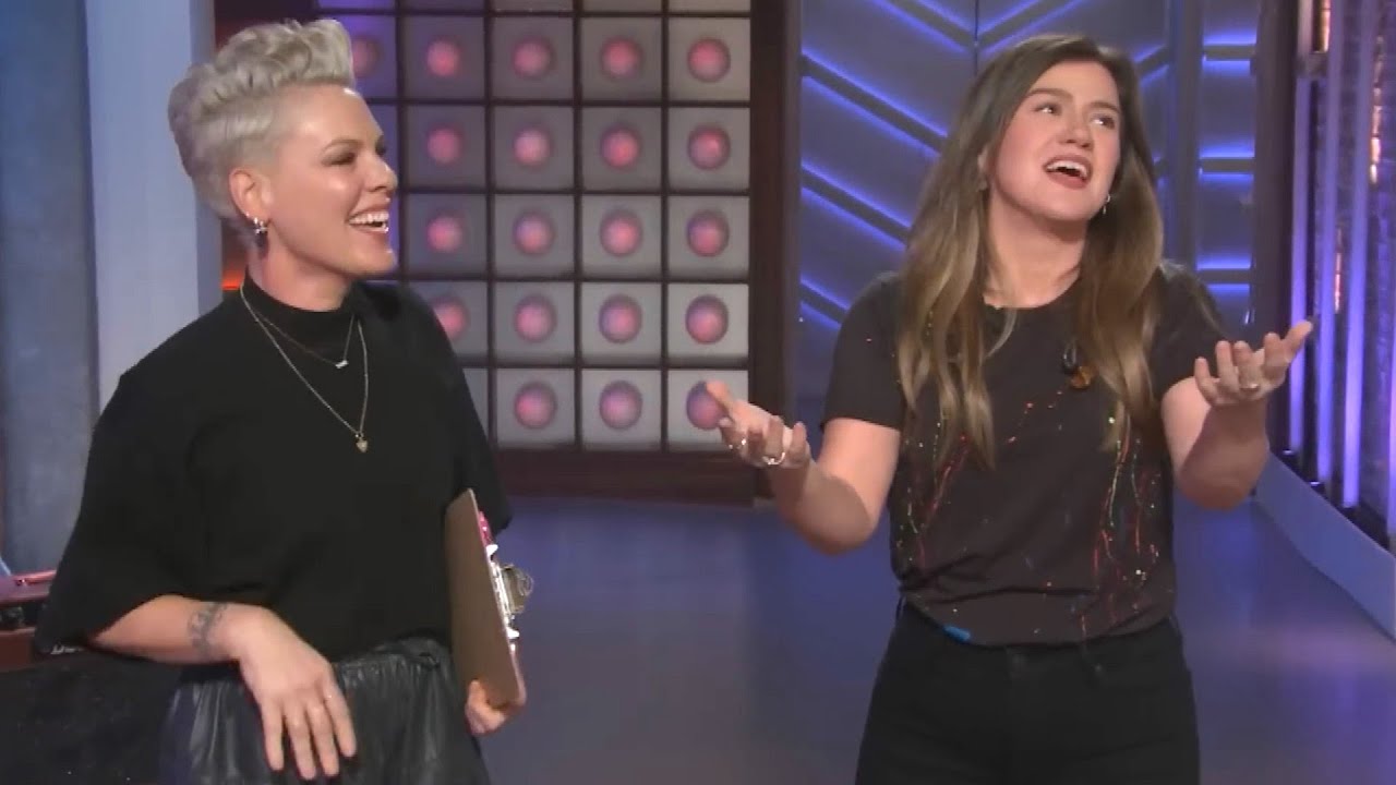 Pink CRASHES The Kelly Clarkson Show as She Eyes Daytime TAKEOVER!