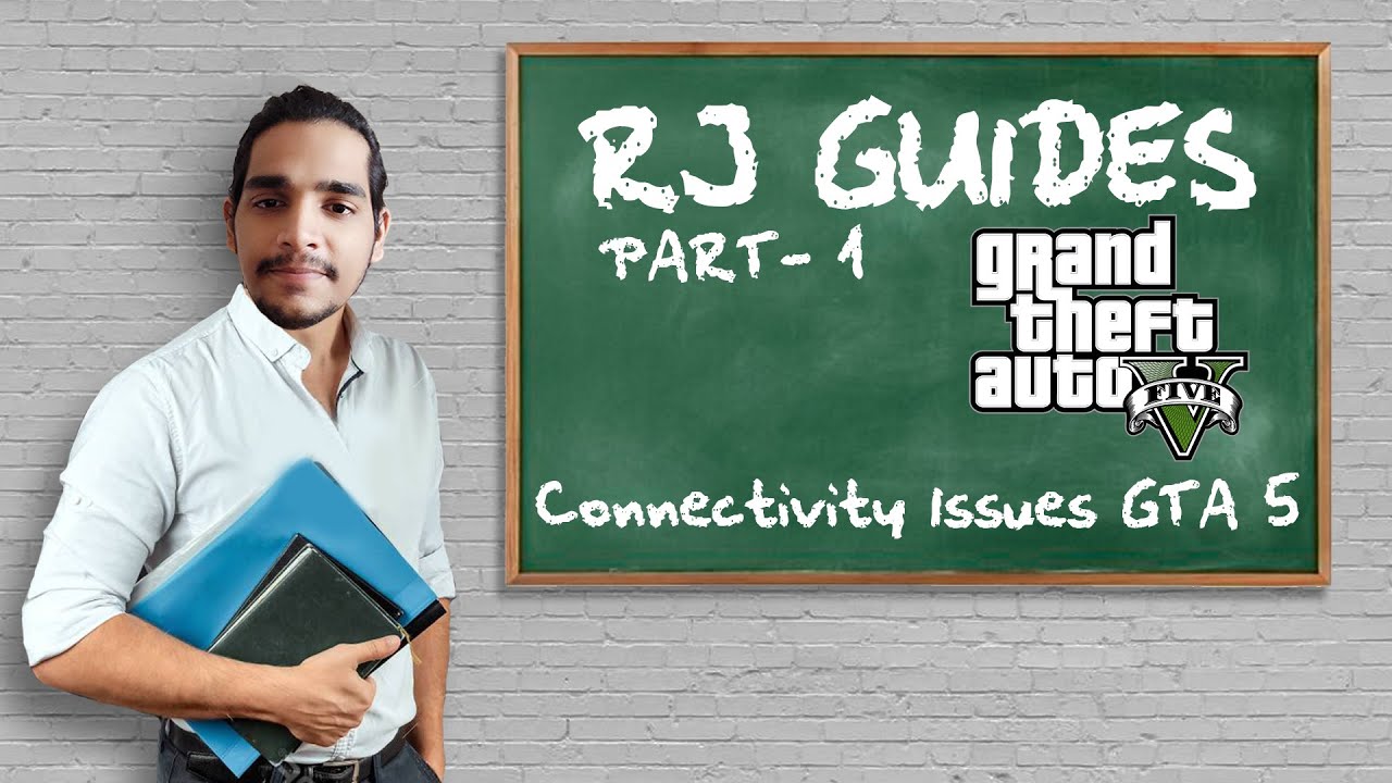 GTA 5 Connectivity Issues and Fixes | Malayalam | RJ Guides #1