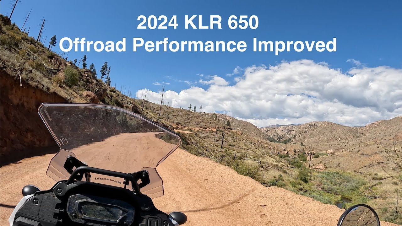 2024 KLR 650 - Tusk Waypoint Adventure Tire Review (Part 2)