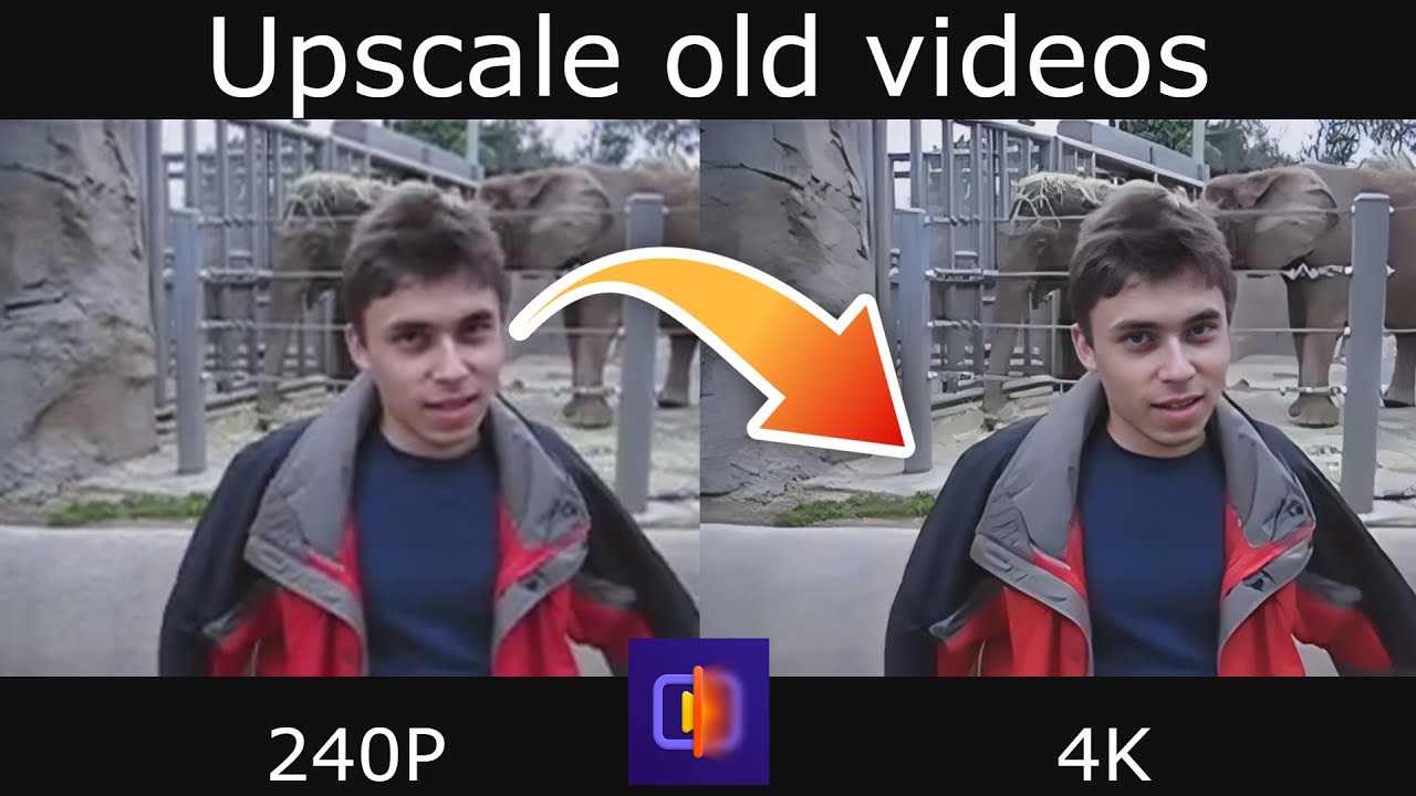 Upscale Blurry Videos to 4K/8K with AI!