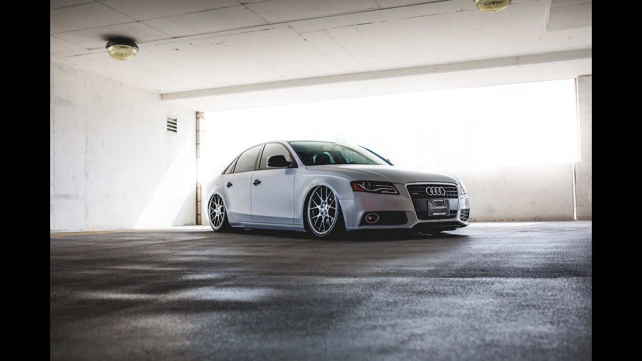 BAGGED AUDI A4 | VOSSEN