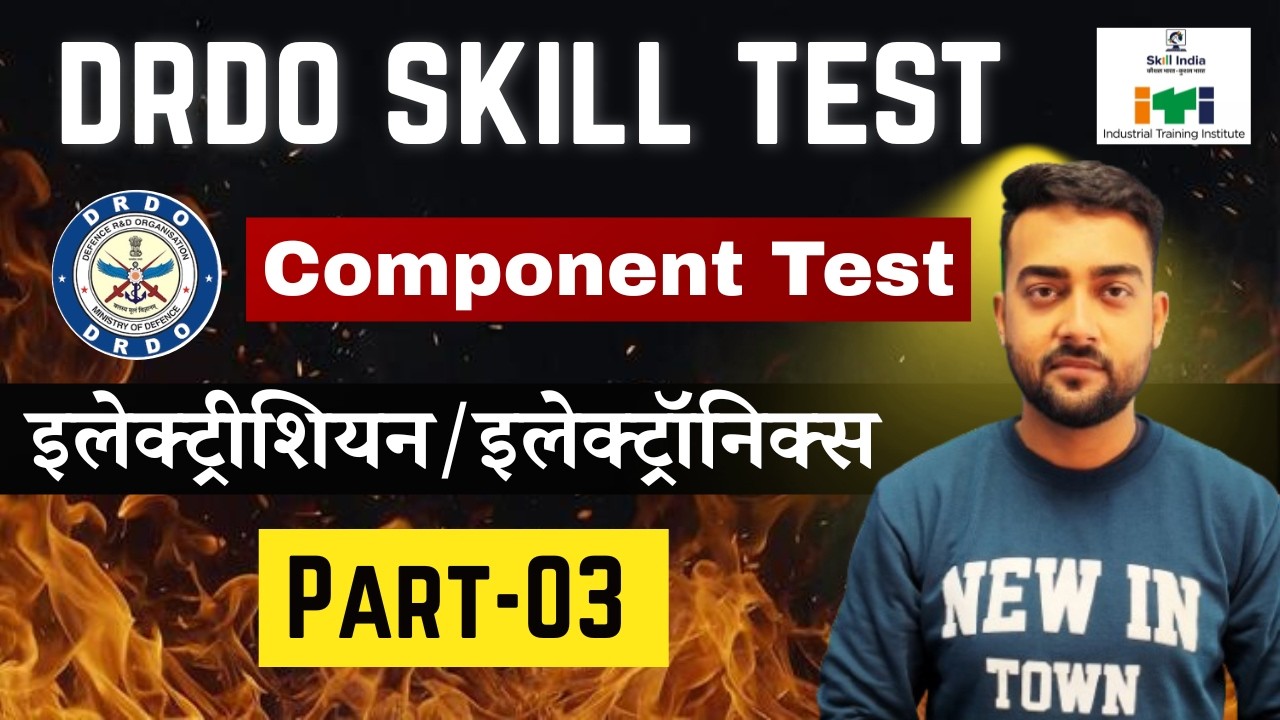 Day 03 DRDO CEPTAM Technician A Skill Test By Vikas Sir #skilltest #iti #drdoceptam11